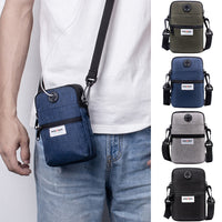 Men's Shoulder Bag Men Diagonal Mini Shoulder Multi-Function Mobile Phone Bag Outdoor Sports Bag