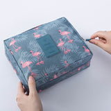 Multifunction Cosmetic Bag Travel Make Up Bag Zipper Clear Makeup Case Toiletry Wash Functional Organizer Storage Pouch