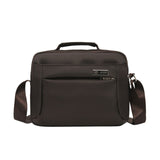 Briefcase Men's Fashion Casual Solid Color Business Shoulder Bag Outdoor Messenger Bags