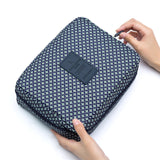 Multifunction Cosmetic Bag Travel Make Up Bag Zipper Clear Makeup Case Toiletry Wash Functional Organizer Storage Pouch