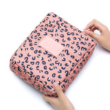 Multifunction Cosmetic Bag Travel Make Up Bag Zipper Clear Makeup Case Toiletry Wash Functional Organizer Storage Pouch